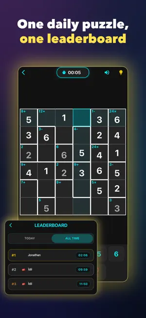 MathDoku X: Sudoku & Logic screenshot 4