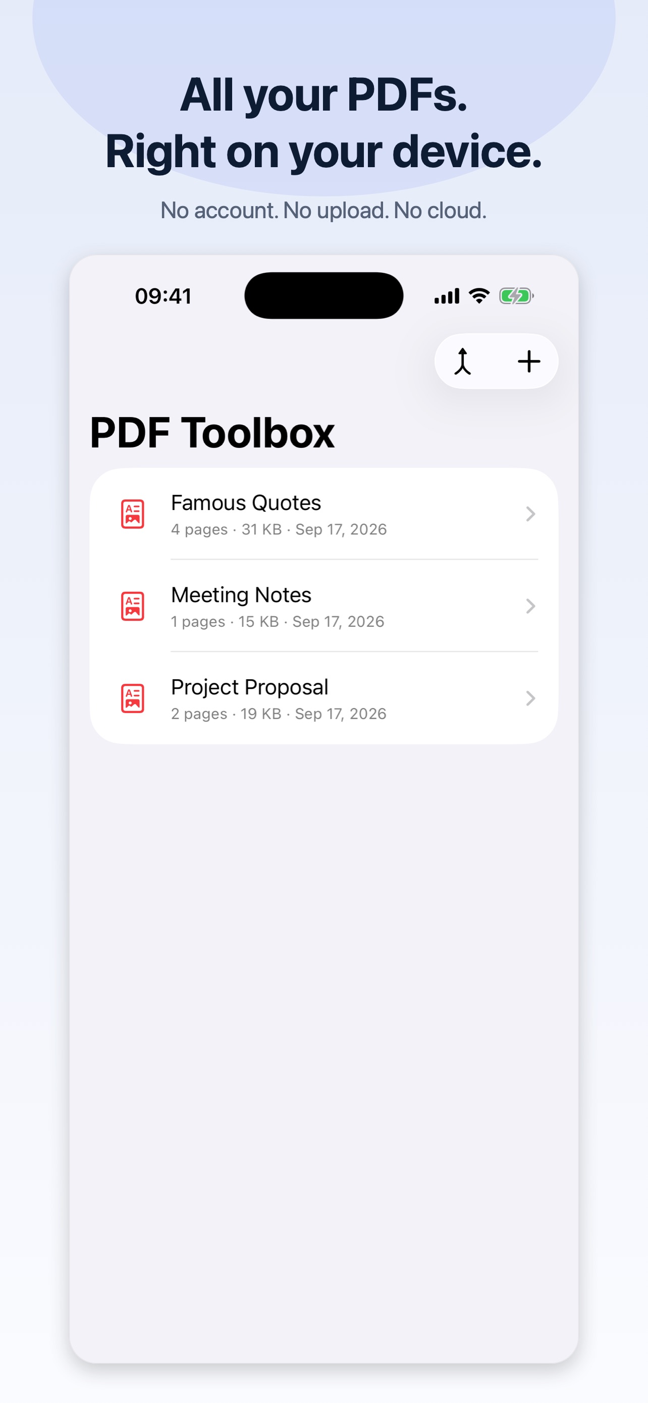 Screenshot 1 of ZorixPDF