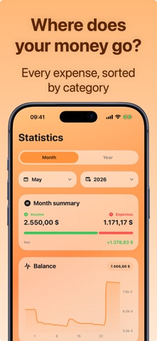 Crena - Expenses & Budget screenshot