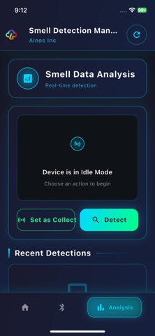 Ainos Smell Detection Manager screenshot