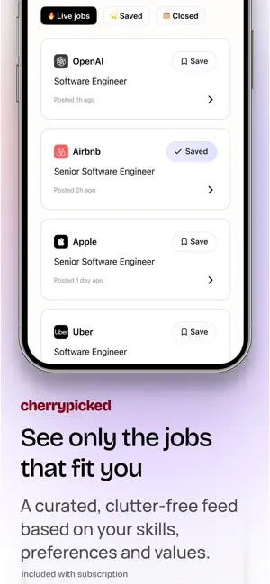 Cherrypicked Jobs screenshot 2