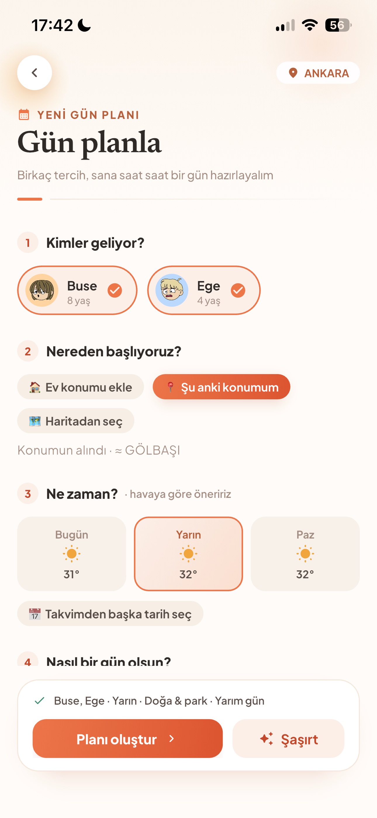 Screenshot 2 of HadiGidelim: Aile Gün Planı
