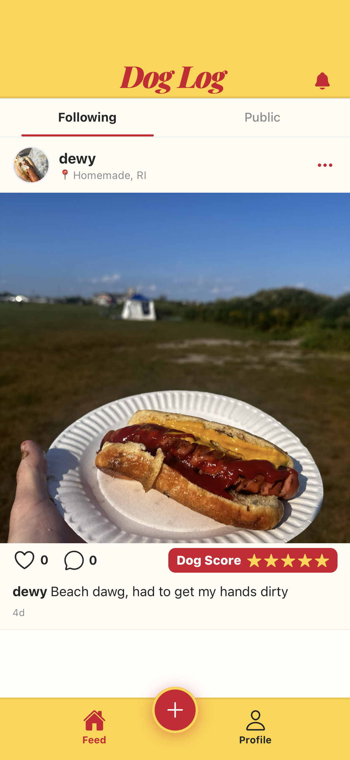 The Hot Dog Log