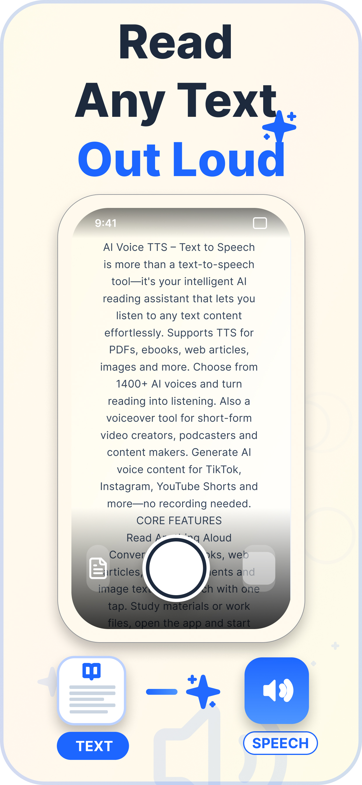 AI Voice TTS – Text to Speech