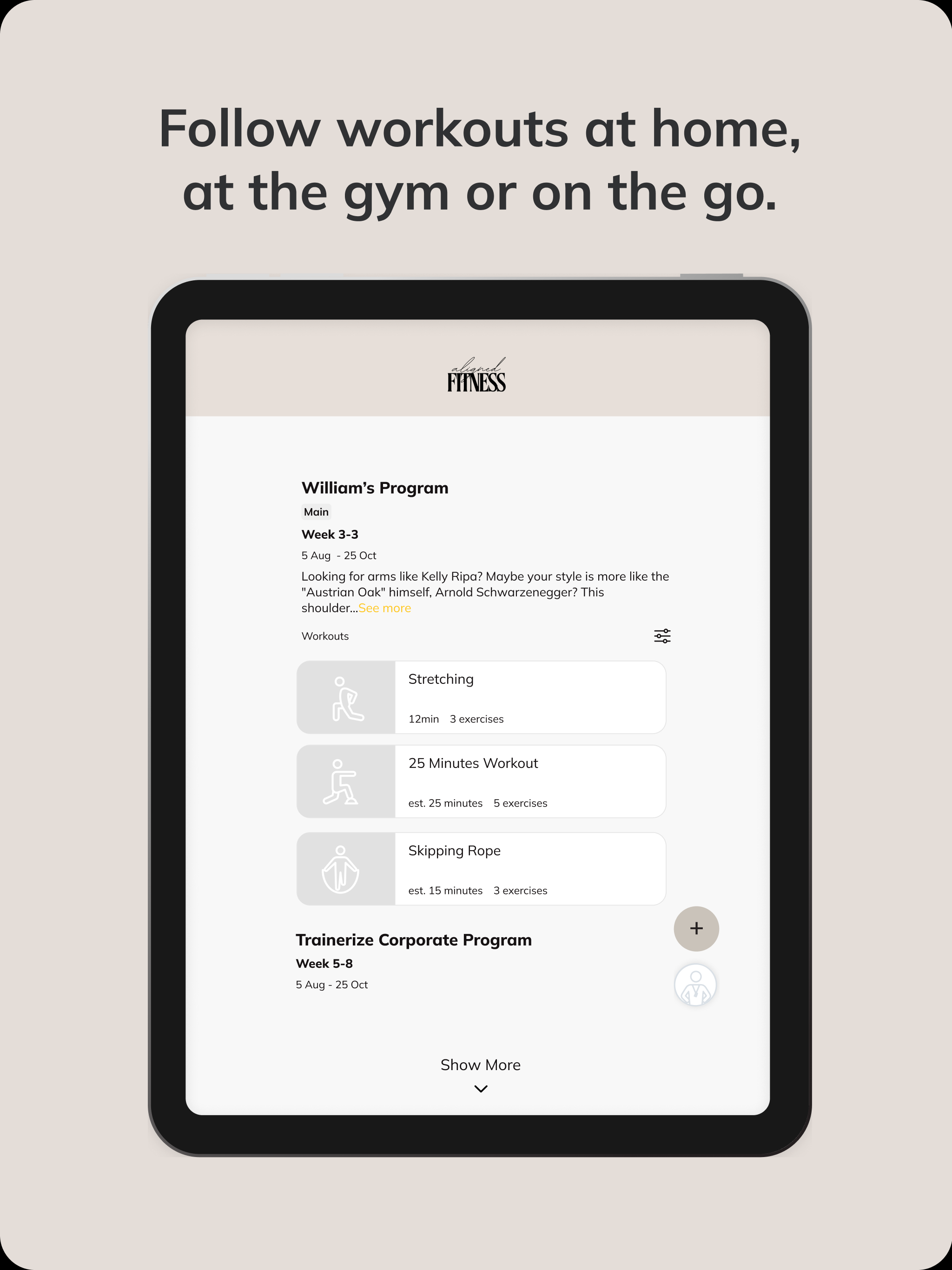 Aligned Fitness screenshot 10