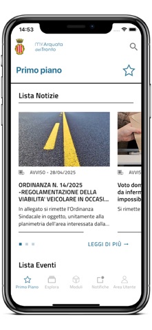 MyArquatadelTronto screenshot