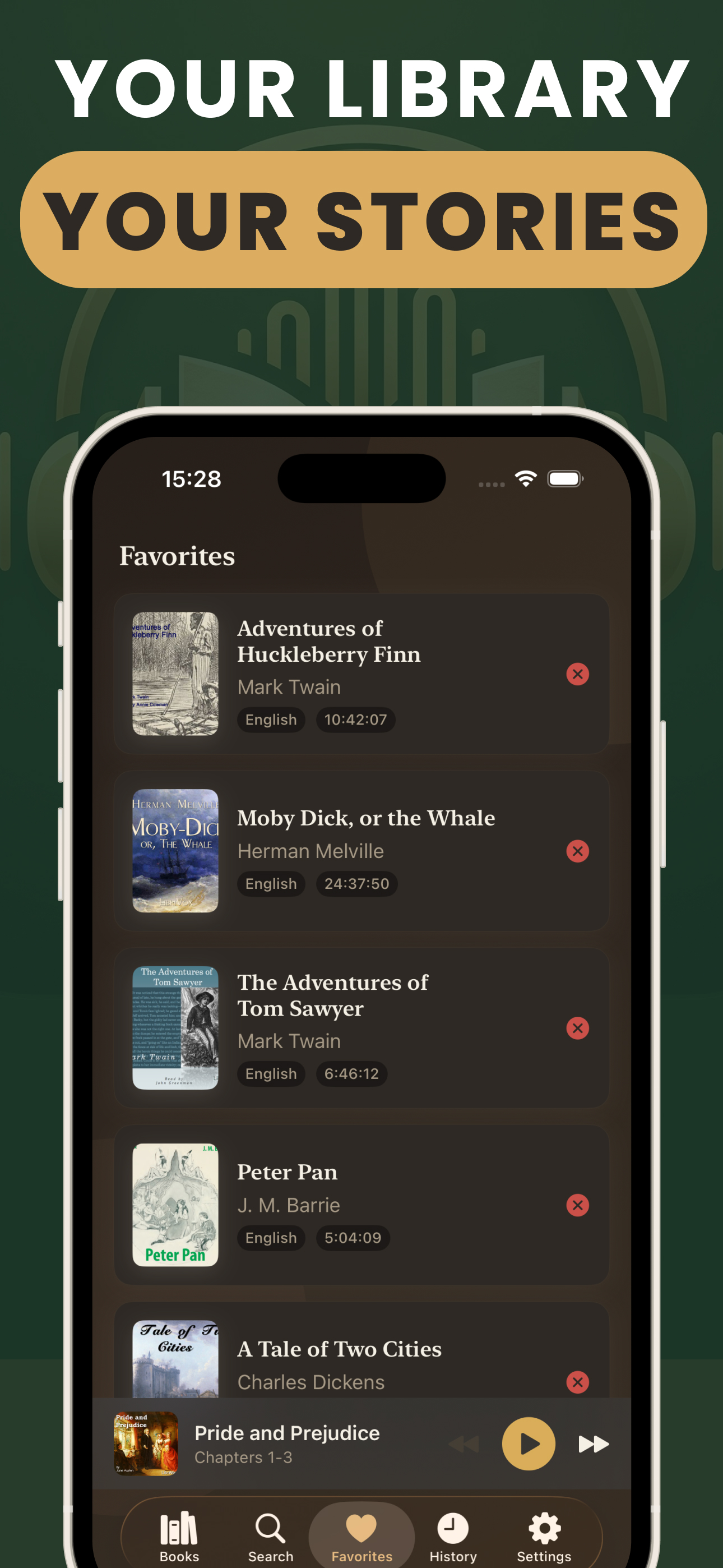 Library Audio Books