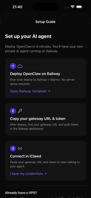 ClawVoice for OpenClaw screenshot 3
