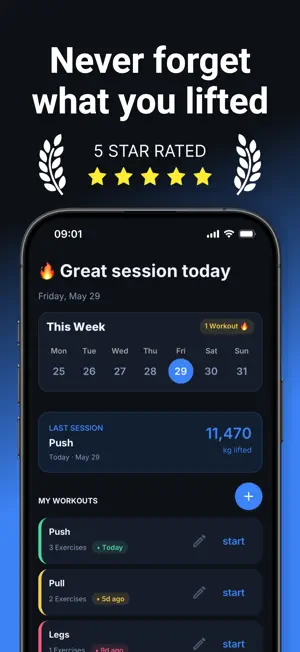 AtlasFit - Set Log & Playbook screenshot 1