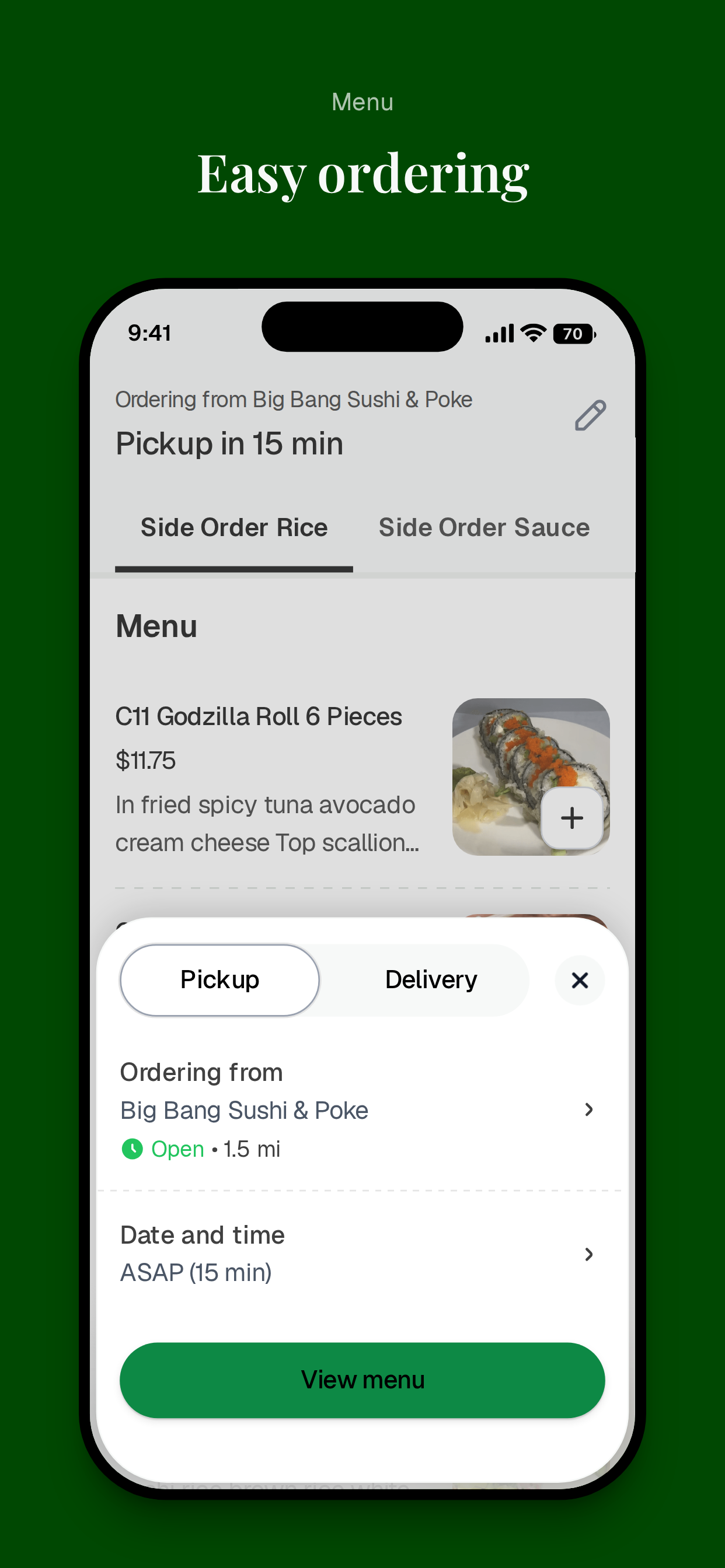 Big Bang Sushi To Go screenshot 3