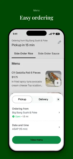 Big Bang Sushi To Go screenshot 3