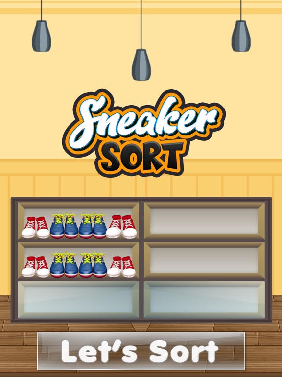 Sneaker Sort Color Puzzle Game