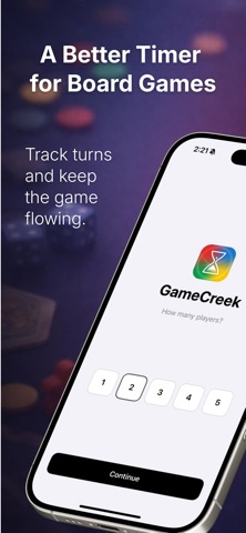 Board Game Timer – GameCreek Screenshot 1 of 6