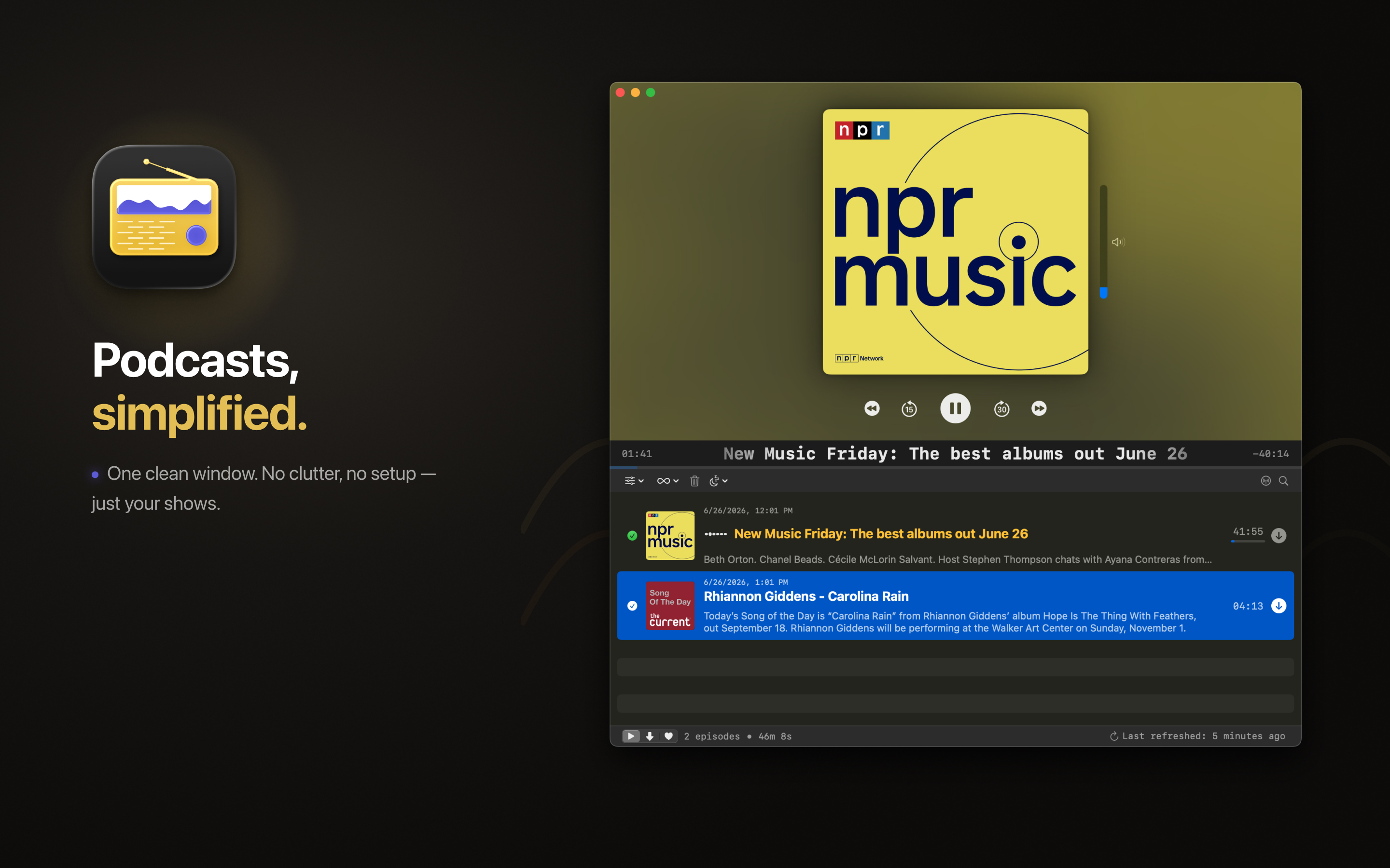 DintCast - Podcast Player screenshot 14