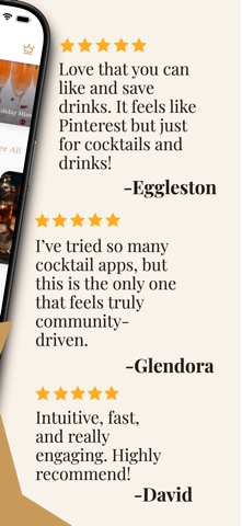 Cocktail Recipes Mixology iPhone screenshot