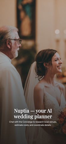 Nuptia: AI Wedding Planner Screenshot 1 of 8
