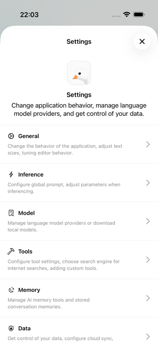 FlowDown - Open & Fast AI Screenshot 8 of 10