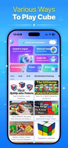 RGB Cube Solver &Timer iPhone screenshot