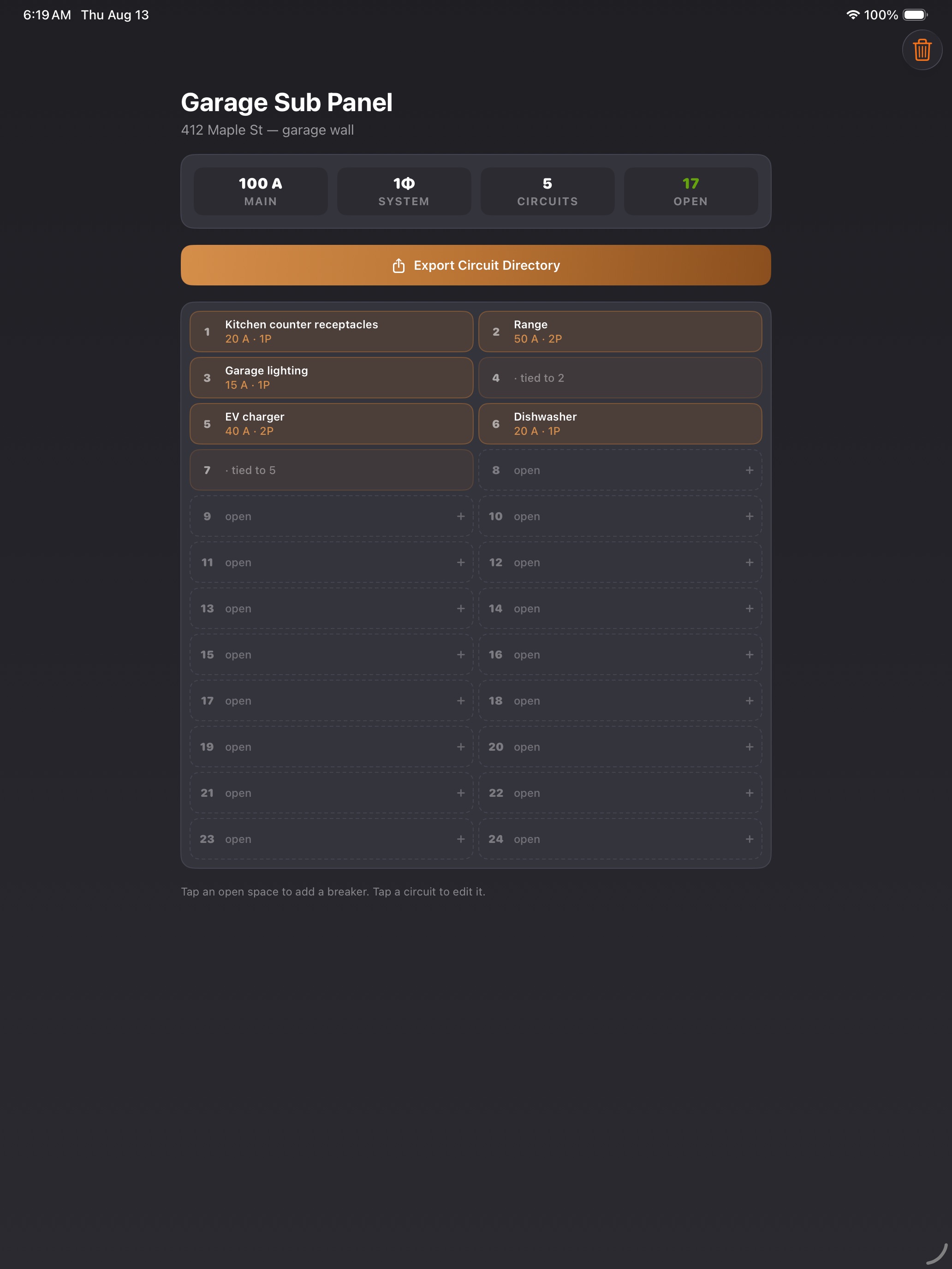 AmpGuide iPad screenshot 3 of 5