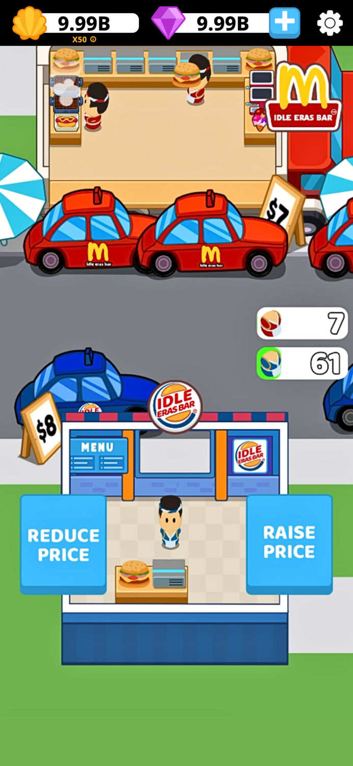 Idle Eras Bar Food Tycoon
