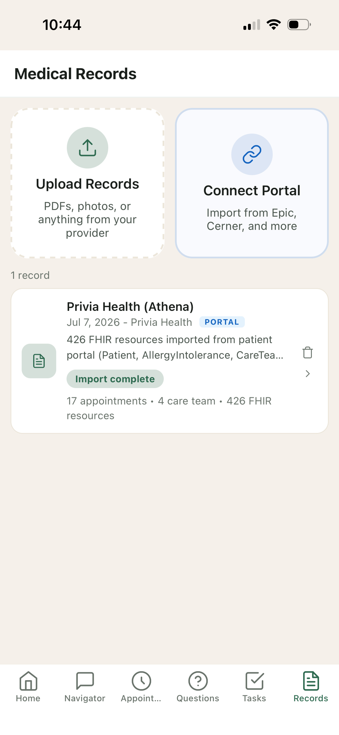 Beacon Care Navigator screenshot 4