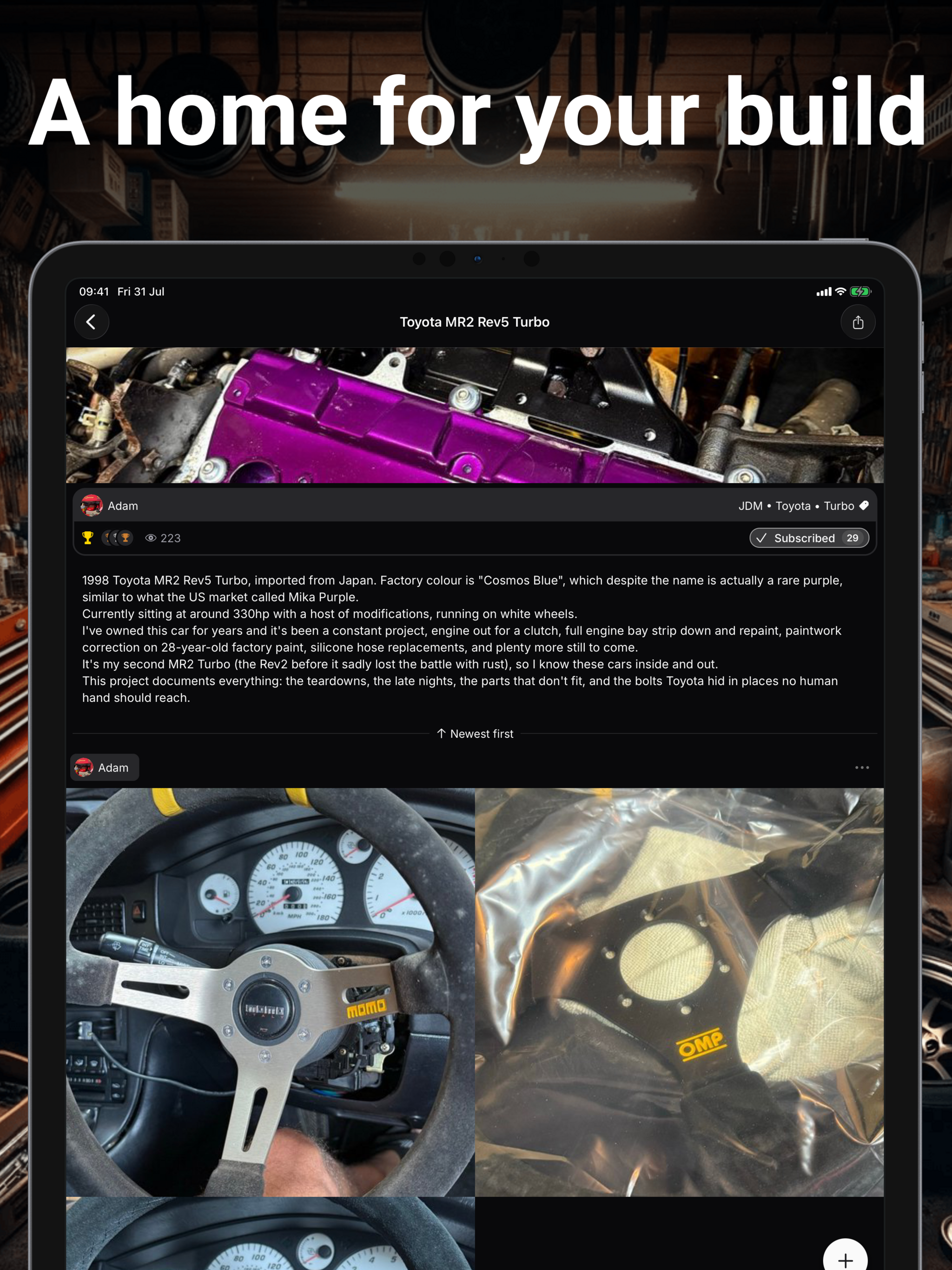Overtune: Cars, Builds, Meets screenshot 6