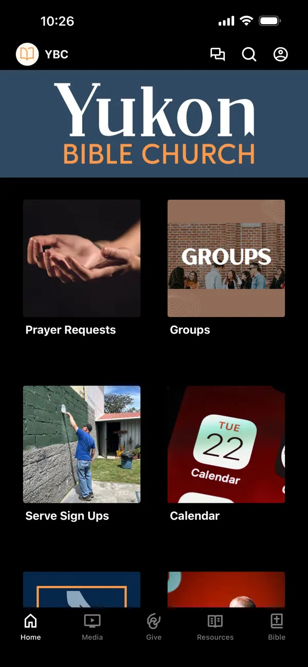 Screenshot #1 pour Yukon Bible Church
