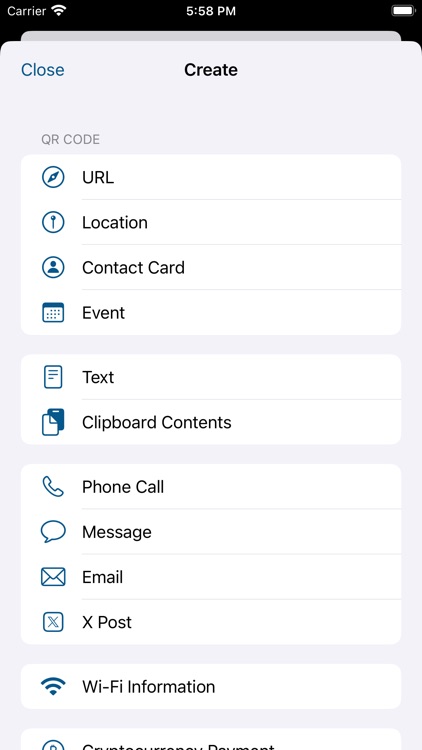 Qrafter: QR Code Reader