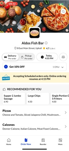 Aldos Fish Bar Uphall Screenshot 3 of 7