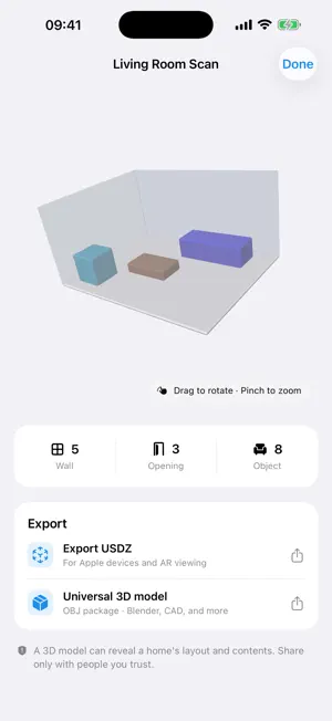 RoomTrace 3D screenshot 4