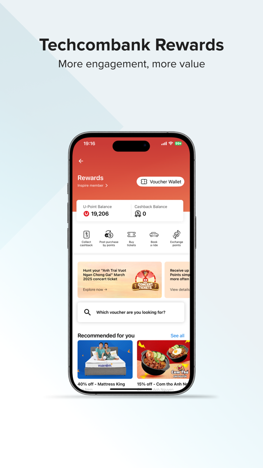#5. Techcombank Mobile (iOS) 由: VIETNAM TECHNOLOGICAL AND COMMERCIAL JOINT STOCK BANK