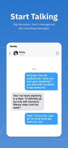 iSunday: Christian Dating App iPhone screenshot