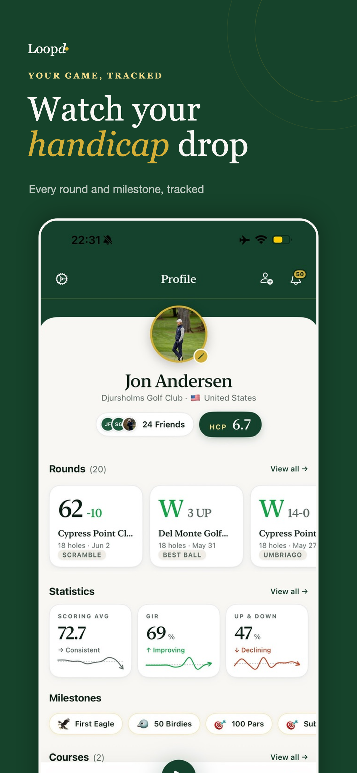 Loopd Golf screenshot 8