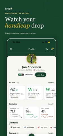 Loopd Golf screenshot