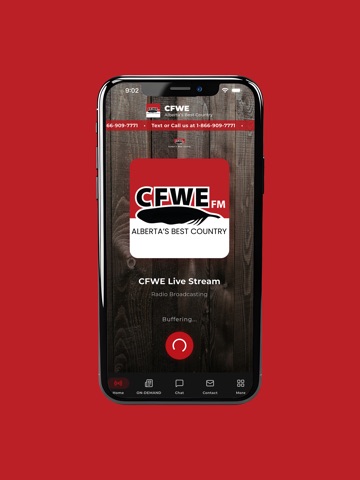 CFWE Radio iPad screenshot