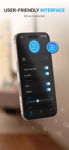 Find My Phone - Clap & Whistle iPhone screenshot