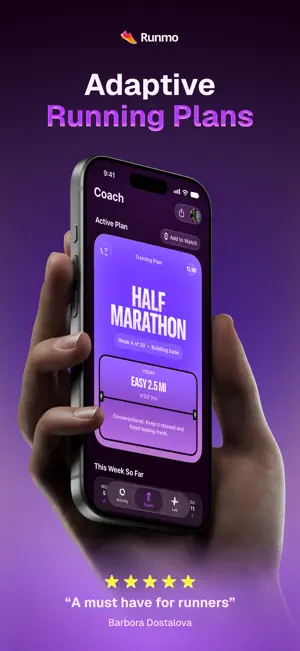 Runmo: AI Running Coach screenshot 1