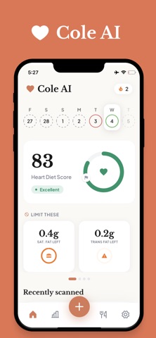 Cole AI: Cholesterol Tracker Screenshot 1 of 8