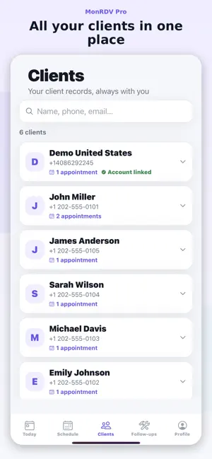 MonRDVPro Professionnels screenshot 4