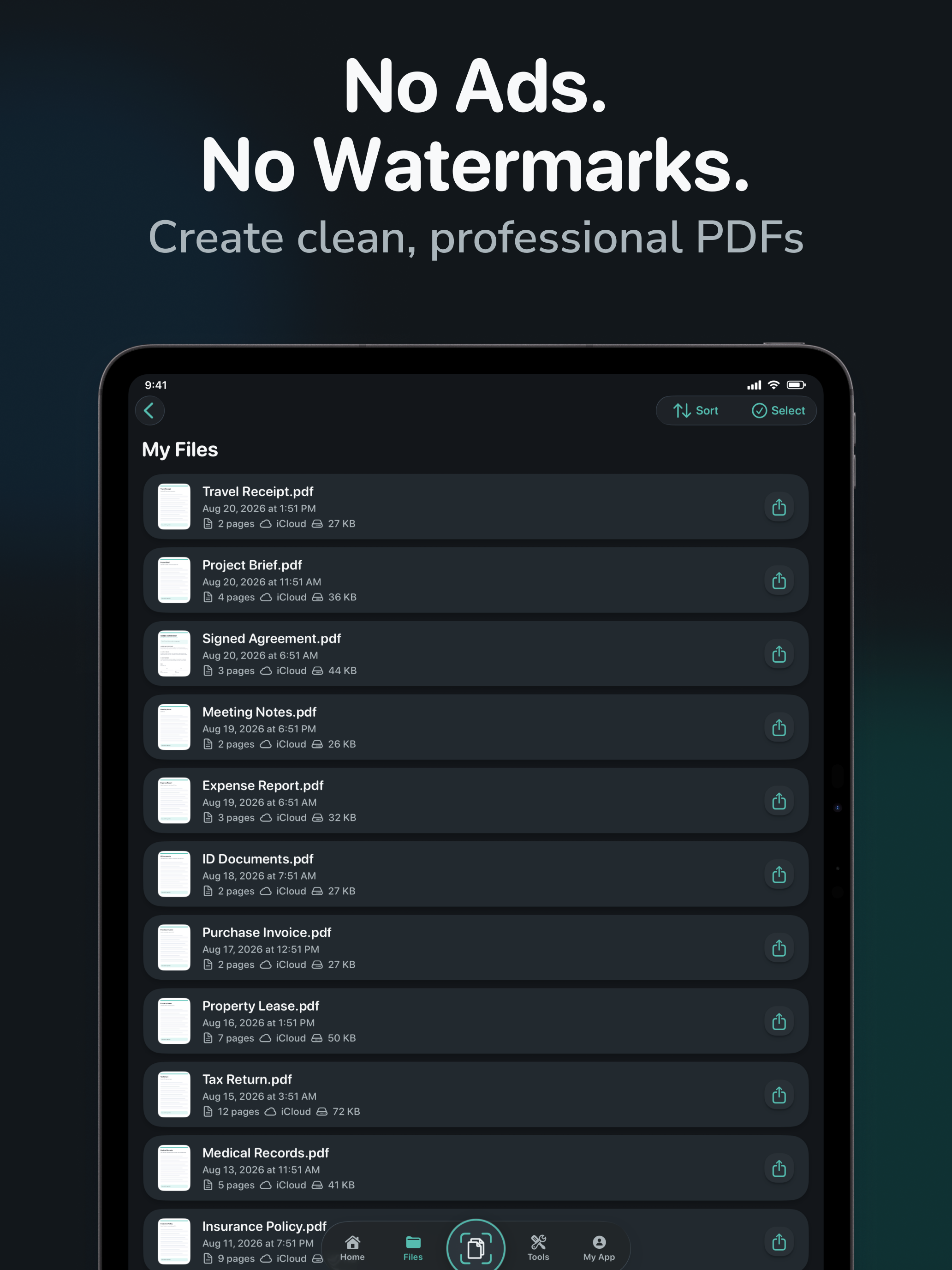 PDF Scanner App - ProScan screenshot 10
