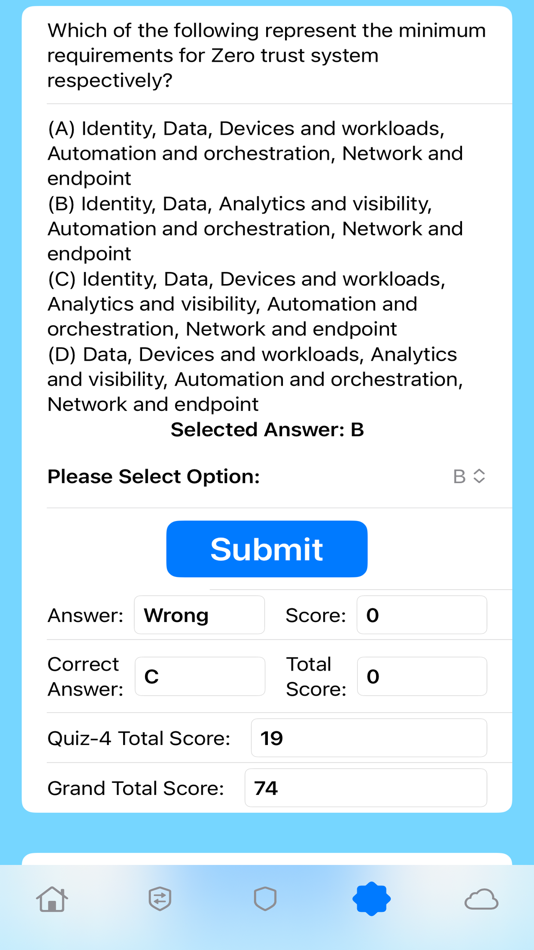 #7. Cyber Security Quiz (Useful) (iOS) بواسطة: Innovate AppsTech LLC