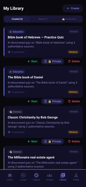 QuizMe – AI Study & Test Prep screenshot 3