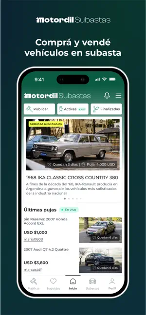 Motordil iPhone screenshot 1