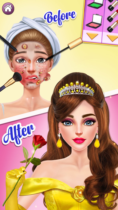 Magic Princes Dress up, Makeup Screenshot