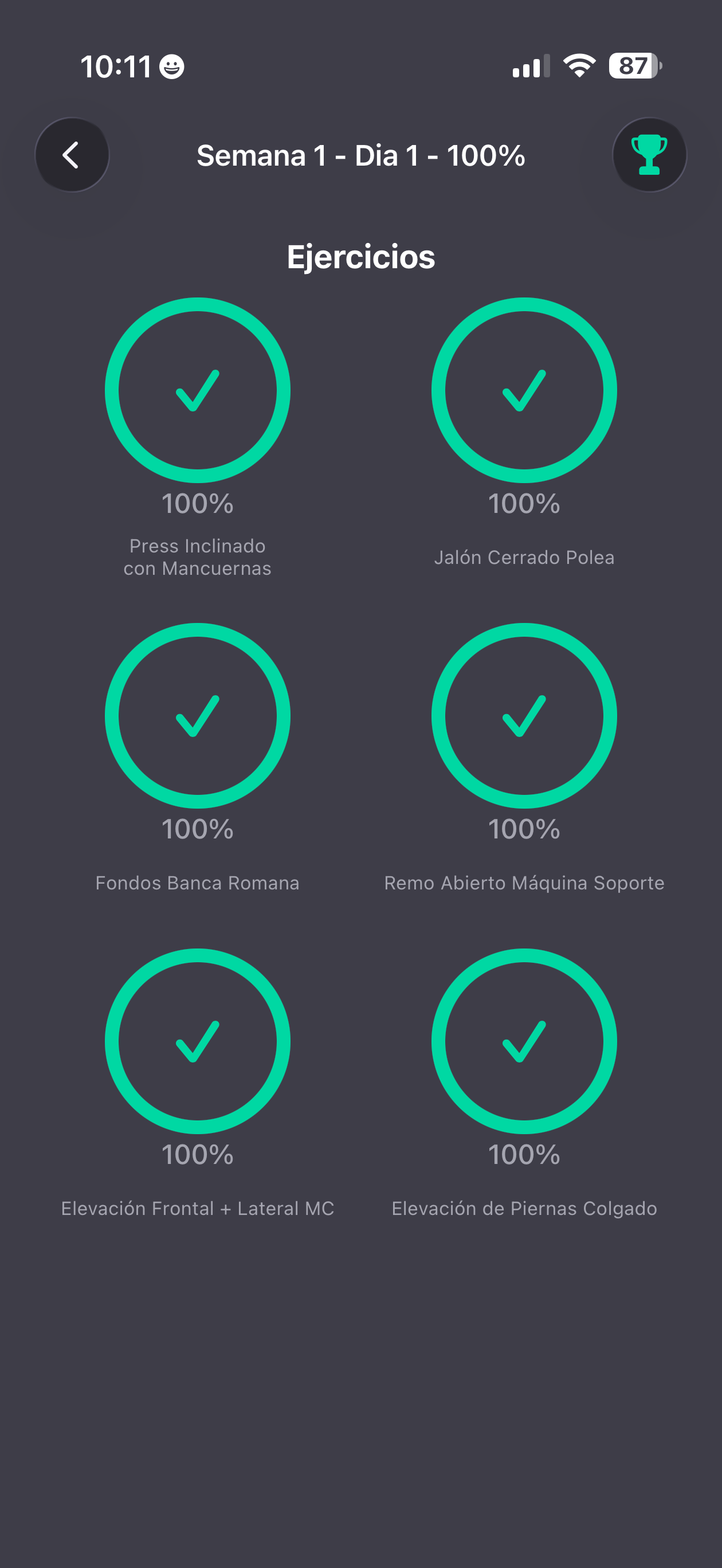 Avante Rutinas screenshot 7