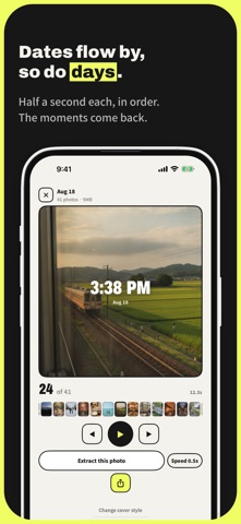 DAYPACK: Pack 100 Photos iPhone screenshot