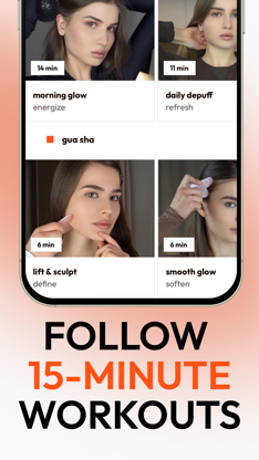 Liftique: Face Yoga & Workout screenshot 3