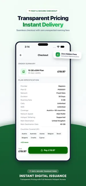 Mapians eSIM screenshot 4