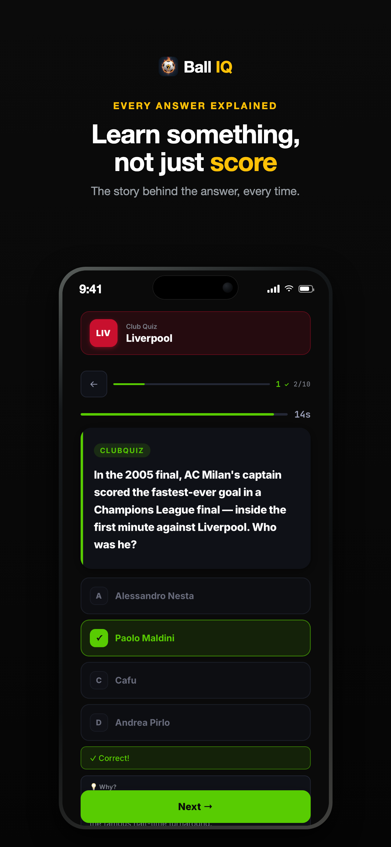 Ball IQ - Football Trivia screenshot 5