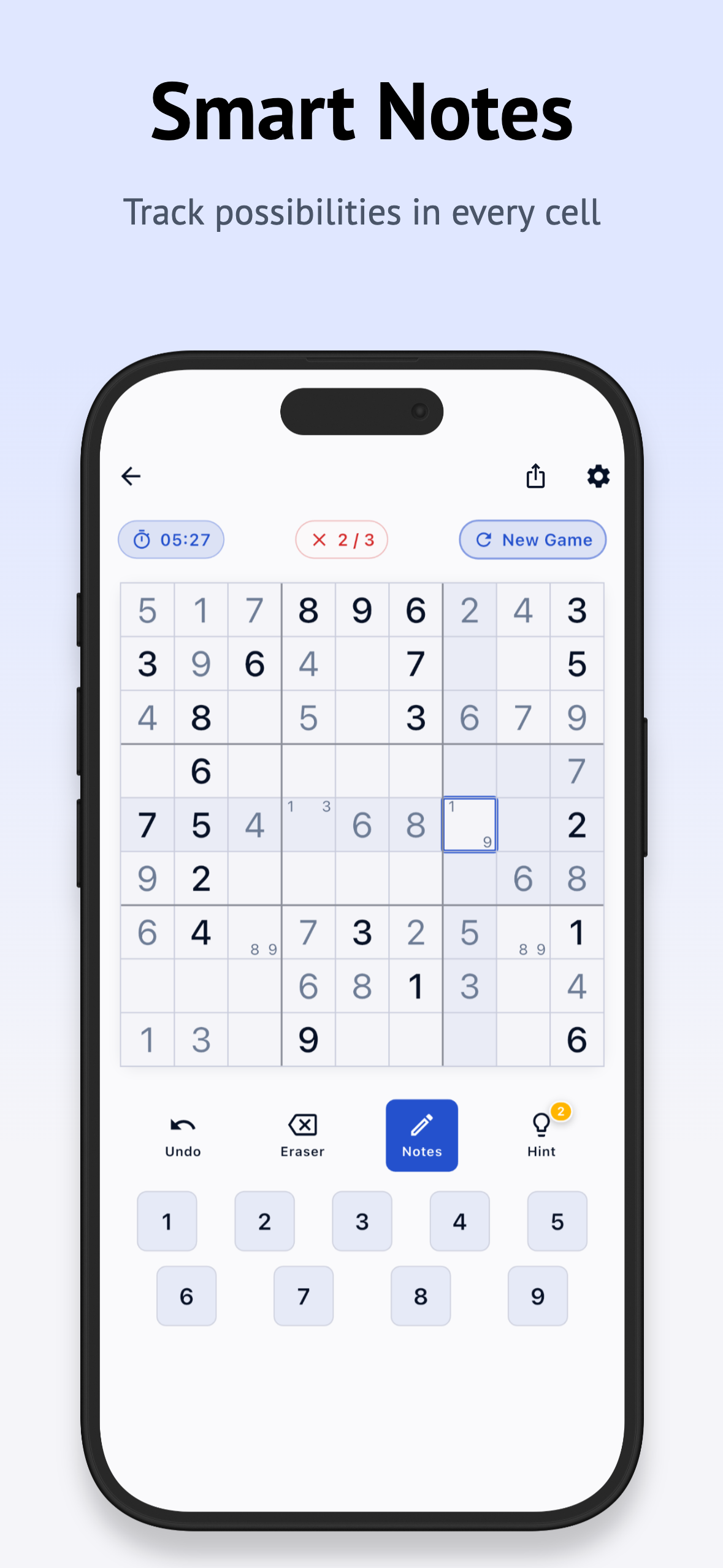 Sudokan - Smart Sudoku